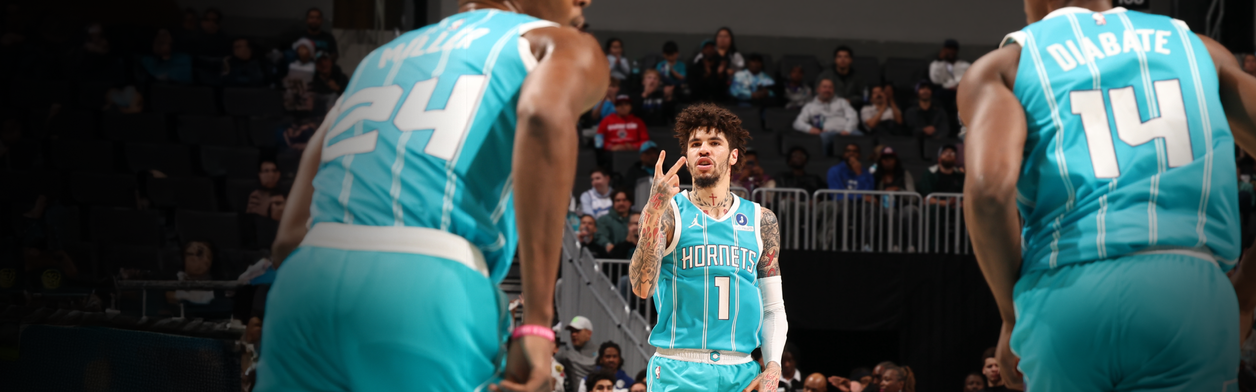Charlotte Hornets Black History Month Shooting Shirts header image