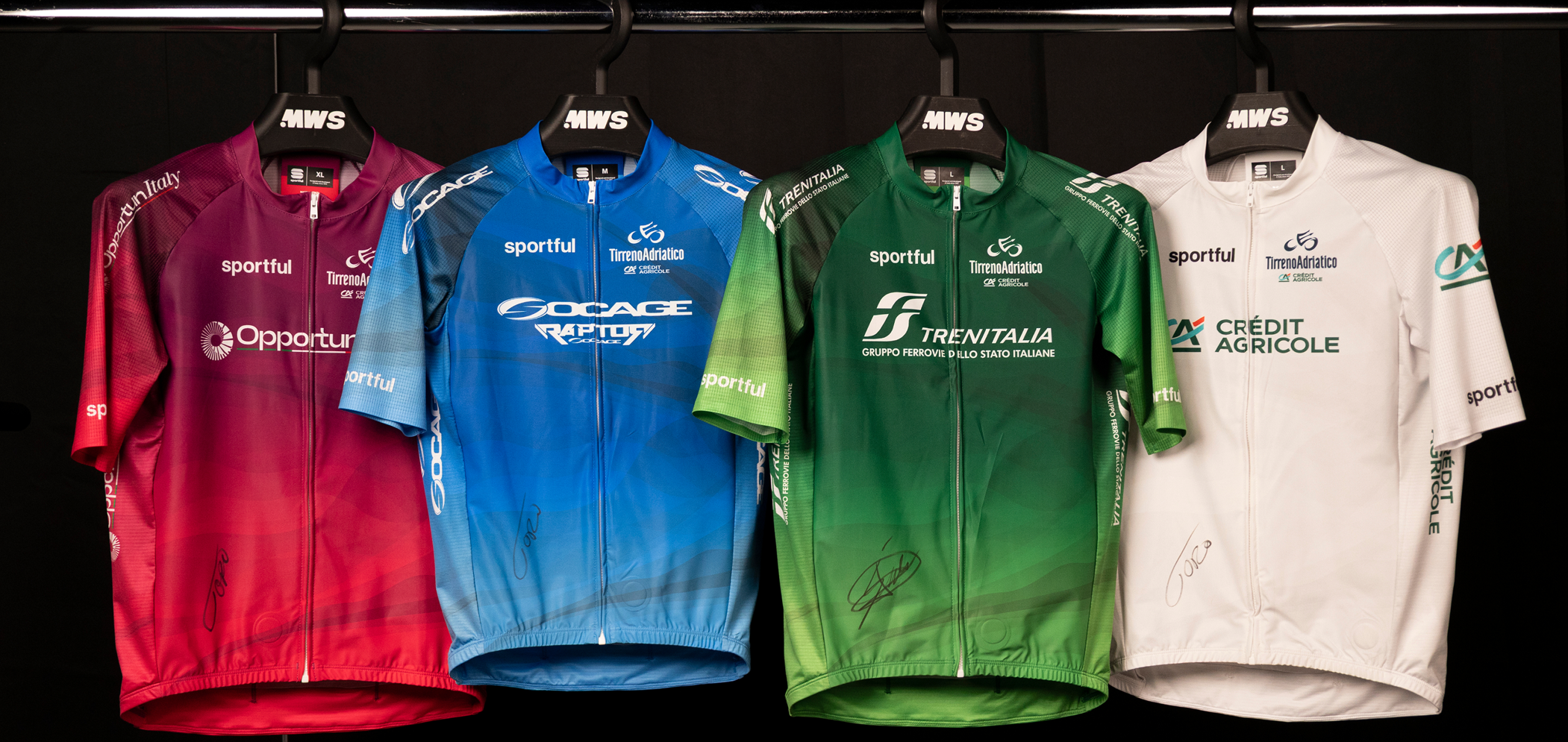 Tirreno Adriatico | Podium Jerseys header image