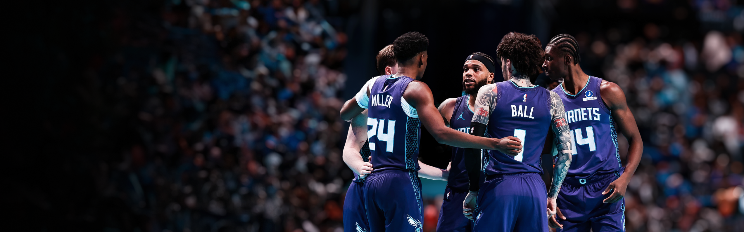 event banner for Charlotte Hornets - Indiana Pacers