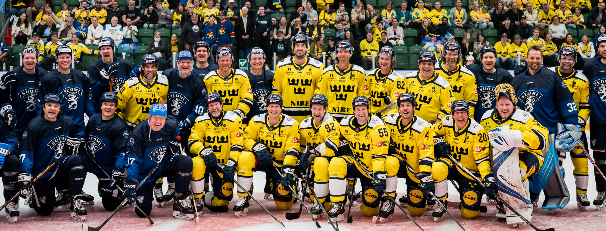 Tre Kronor Legends vs Lejonen Legends header image