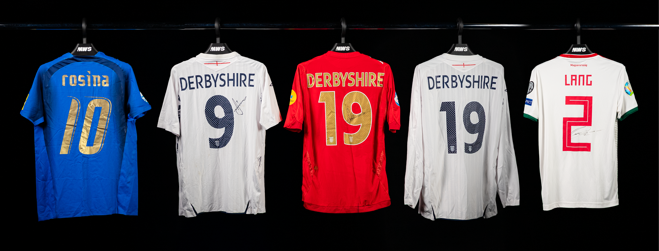 The Matt Derbyshire Collection | National Teams header image
