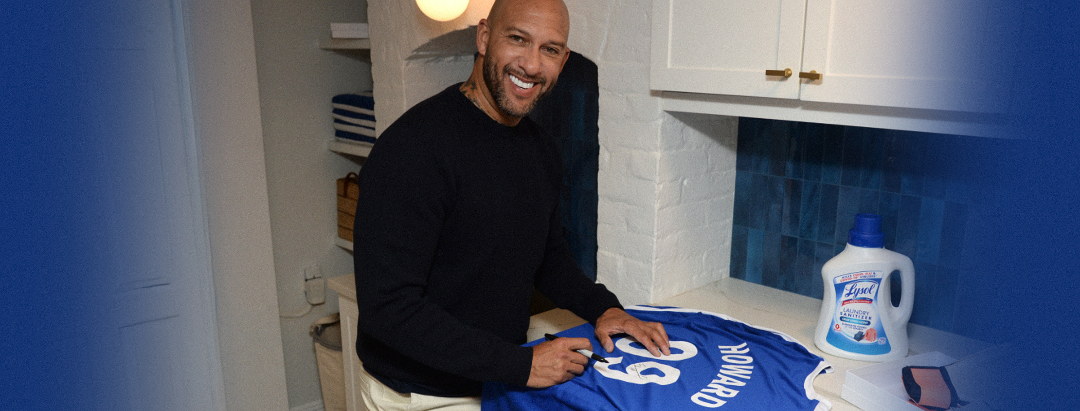 Tim Howard x Lysol | Winning Stinks Auction header image