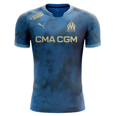 来自Olympique de Marseille的Derek Cornelius球衣