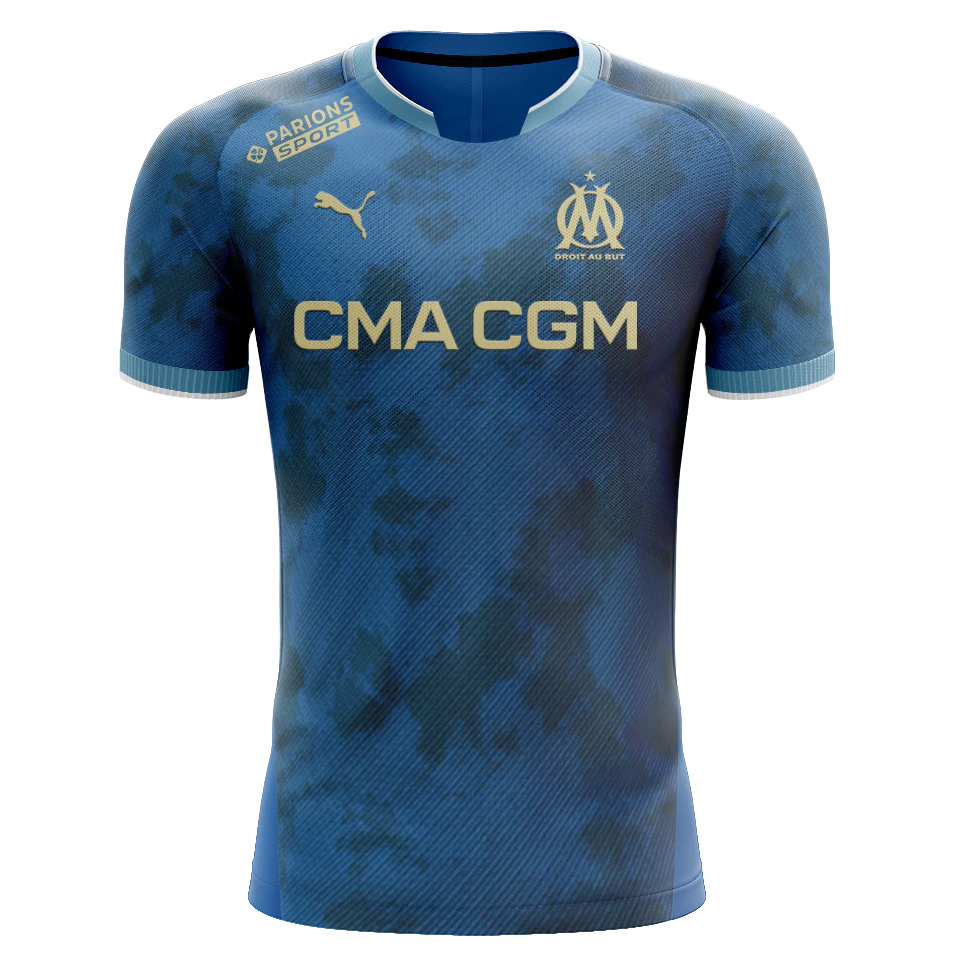 来自Olympique de Marseille的Derek Cornelius球衣