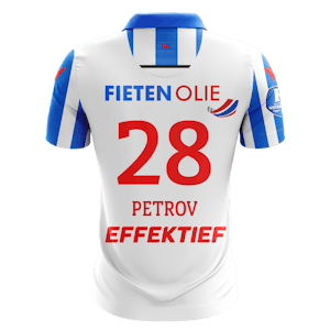 Hristiyan Petrov SC Heerenveen jersey