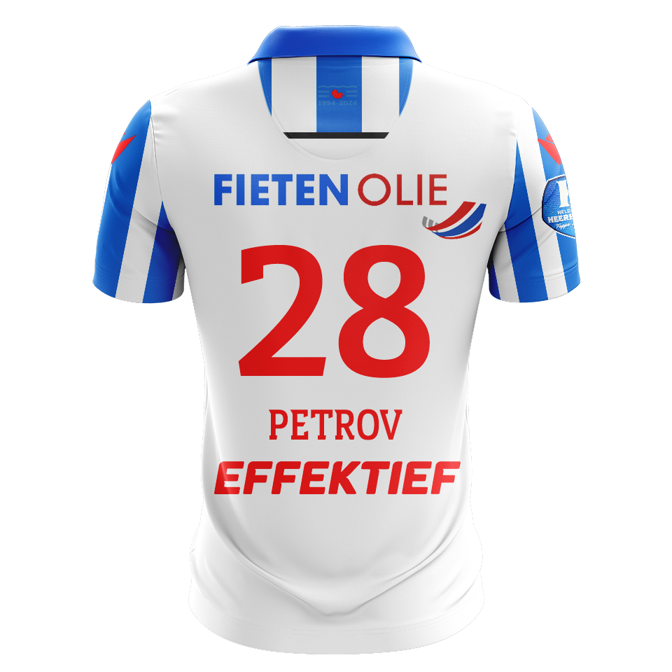 Hristiyan Petrov SC Heerenveen jersey