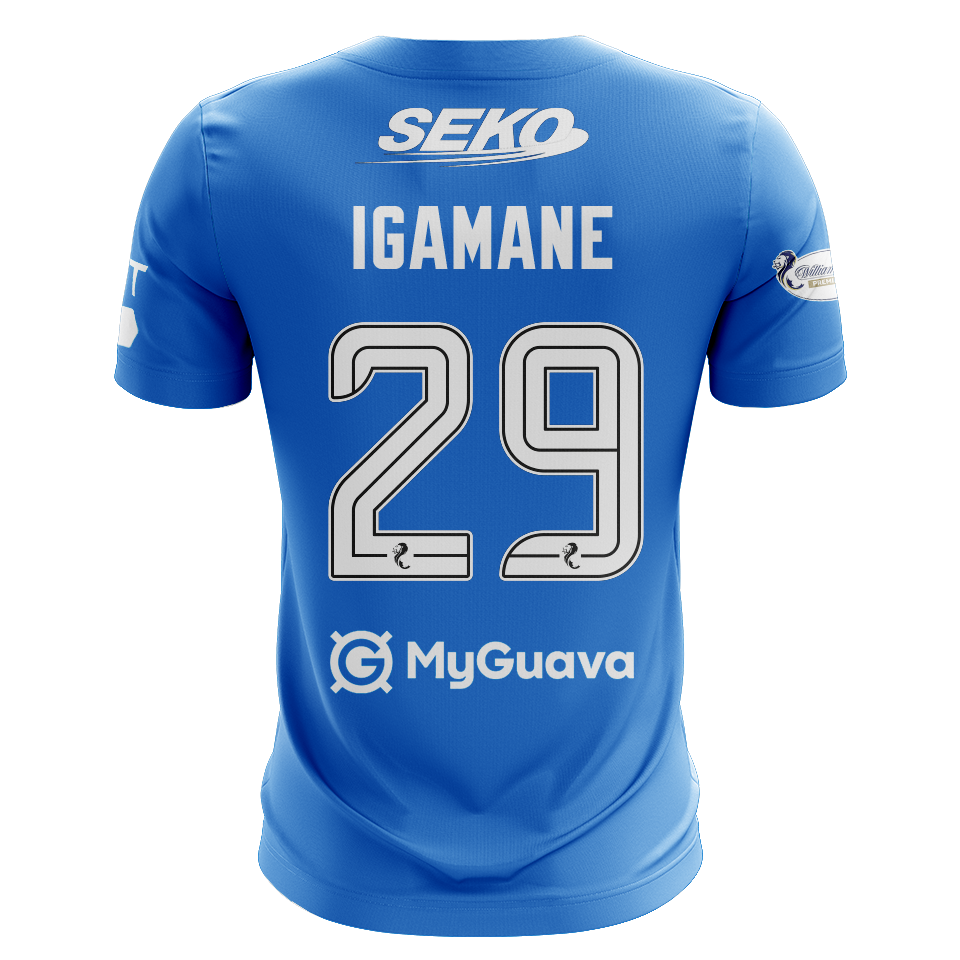 Igmane Hamza Rangers shirt