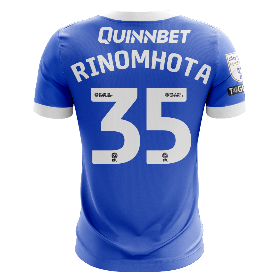 Andy Rinomhota Cardiff City FC shirt