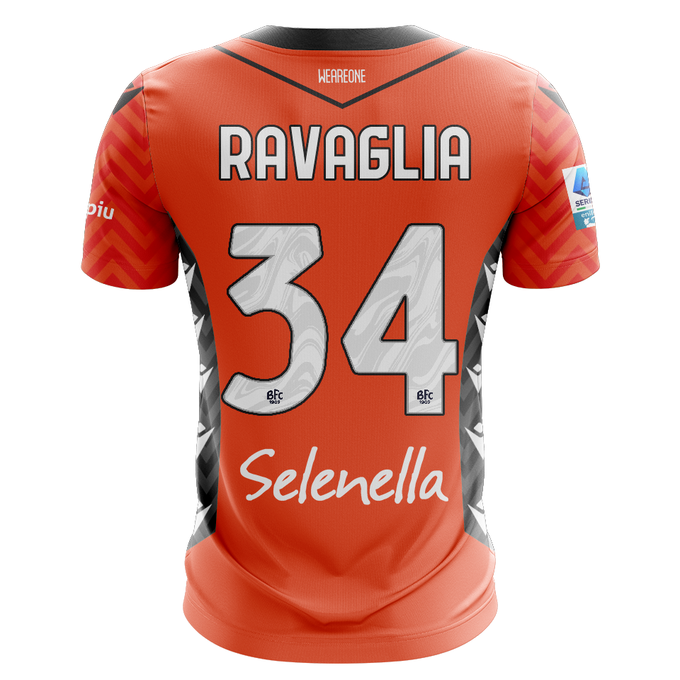 来自Bologna Fc 1909的Federico Ravaglia球衣