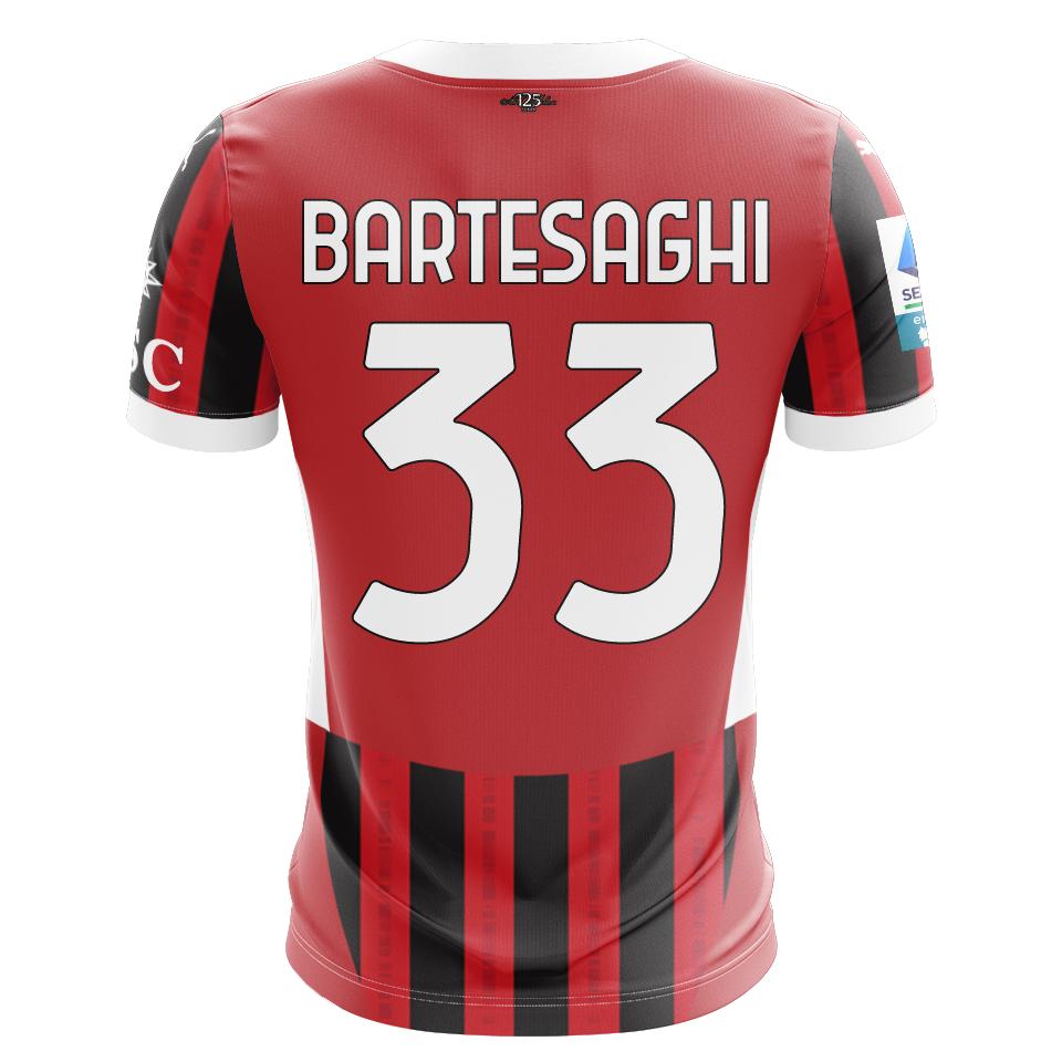 Davide Bartesaghi AC Milan shirt