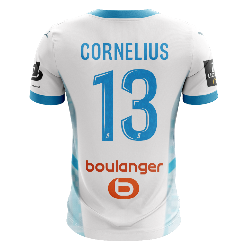 Derek Cornelius Olympique de Marseille shirt