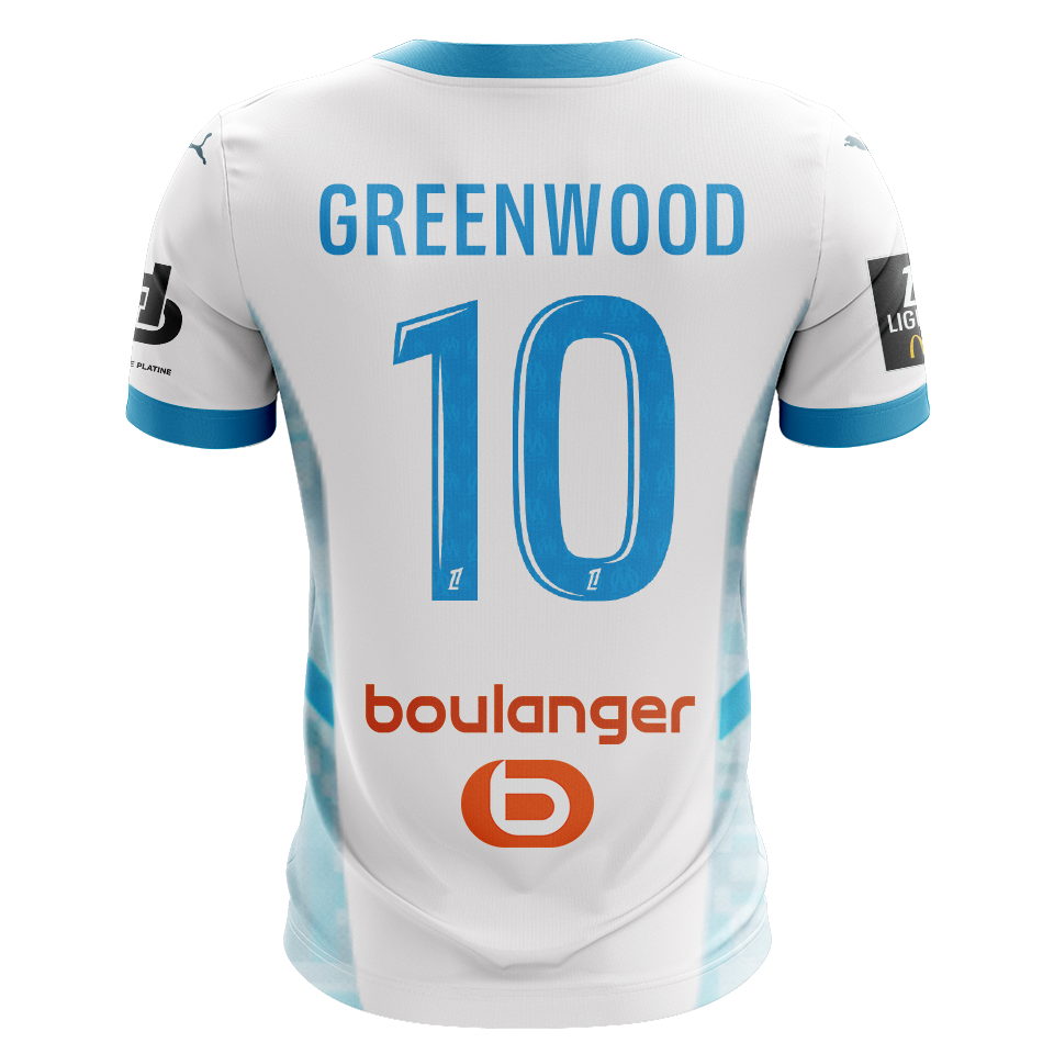 Mason Greenwood Olympique de Marseille shirt