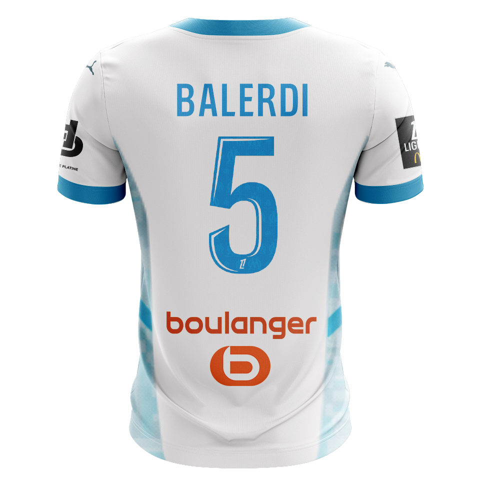Leonardo Balerdi Olympique de Marseille shirt