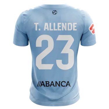 来自Celta的Hugo Álvarez球衣