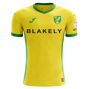 Norwich City 팀의 Ruairi McConville 셔츠