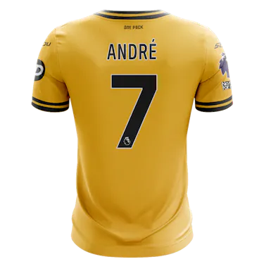 André Wolverhampton Wanderers camisa.