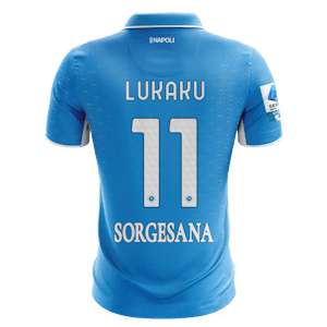 Romelu Lukaku Napoli jersey