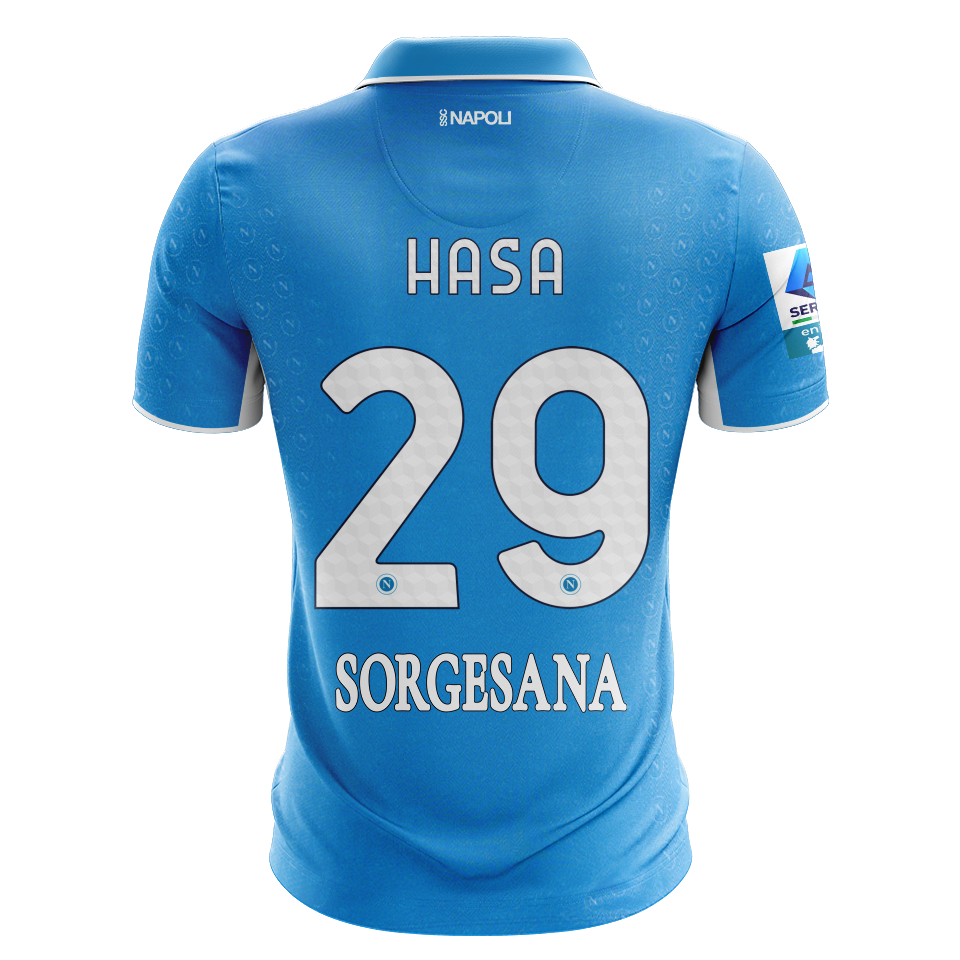Luis Hasa Napoli shirt