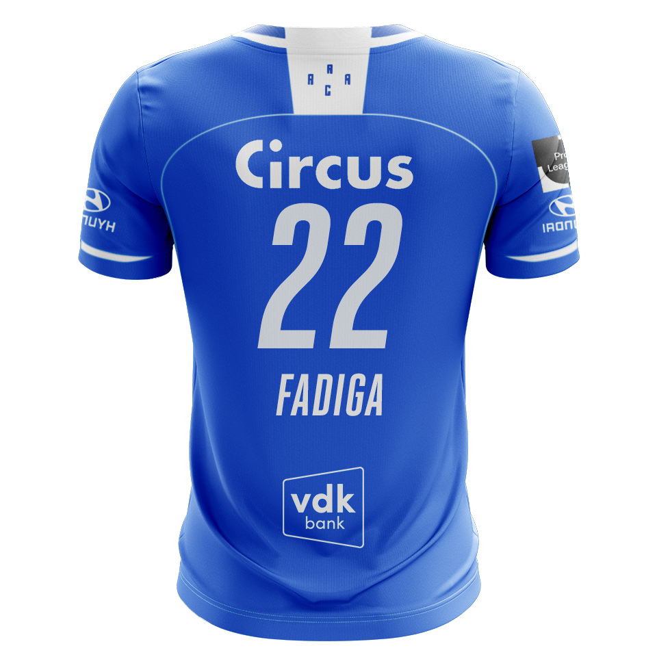 Noah Fadiga KAA Gent shirt