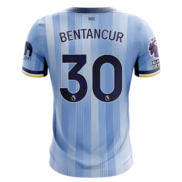 Tottenham Hotspur 팀의 Rodrigo Bentancur 셔츠