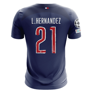 Lucas Hernández  Paris Saint-Germain shirt
