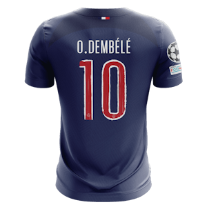 Ousmane Dembélé Paris Saint-Germain shirt