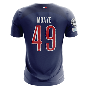 Ibrahim Mbaye Paris Saint-Germain shirt