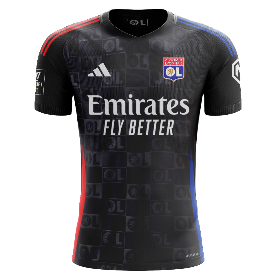 Duje Ćaleta-Car Olympique Lyonnais jersey
