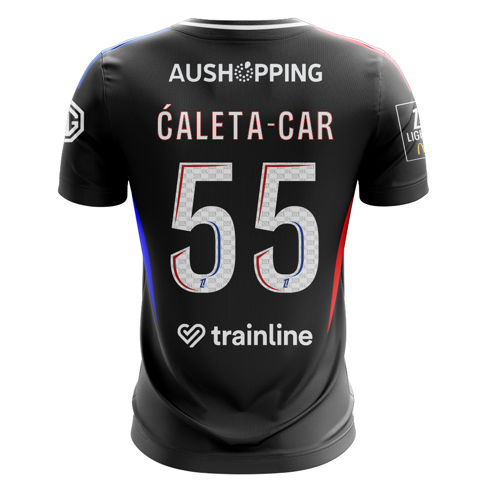 Duje Ćaleta-Car Olympique Lyonnais jersey