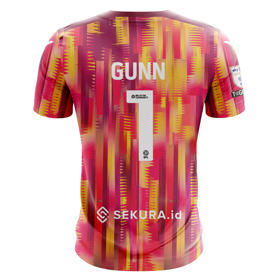 来自Norwich City的Angus Gunn球衣
