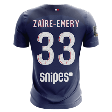 Official Paris Saint-Germain Football Match-Worn Shirts
