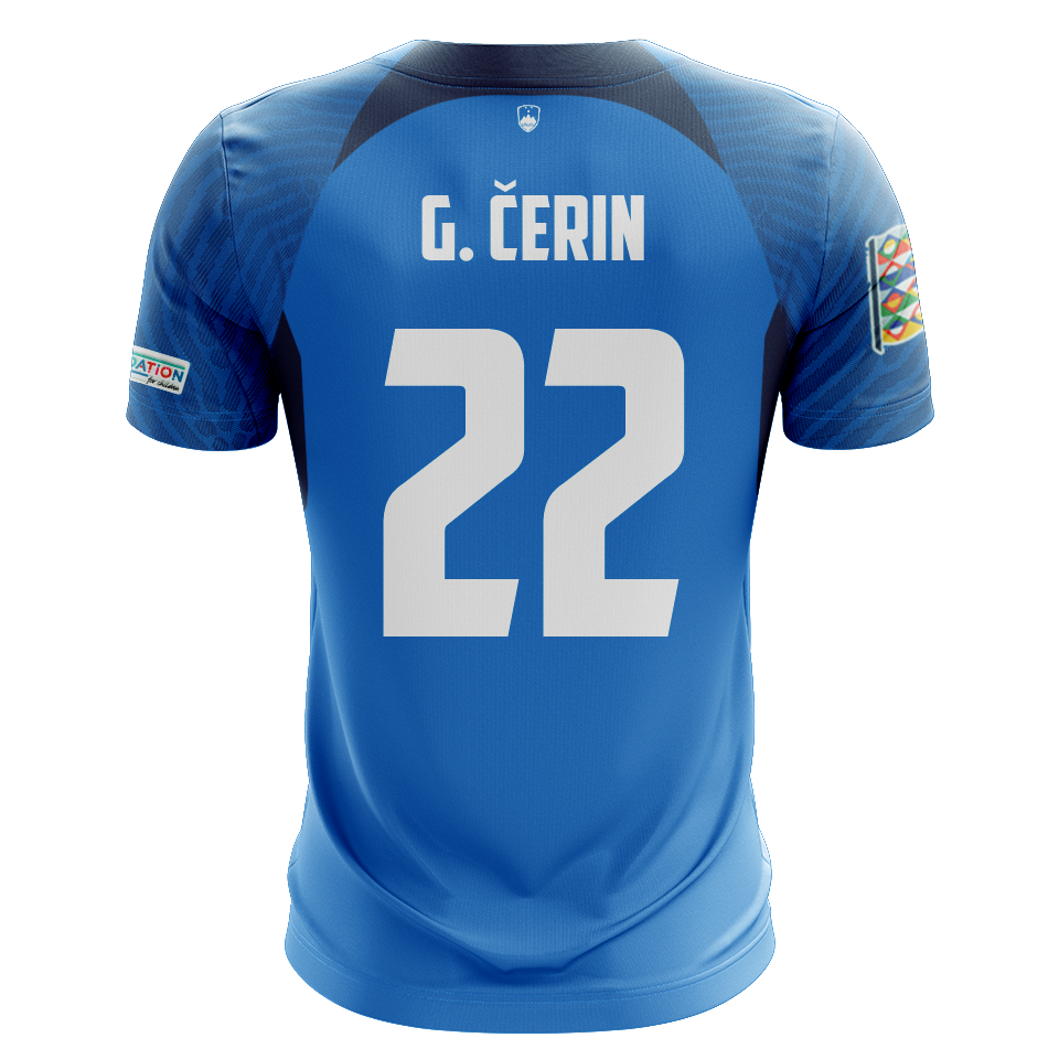 Adam Gnezda Čerin Slovenia jersey