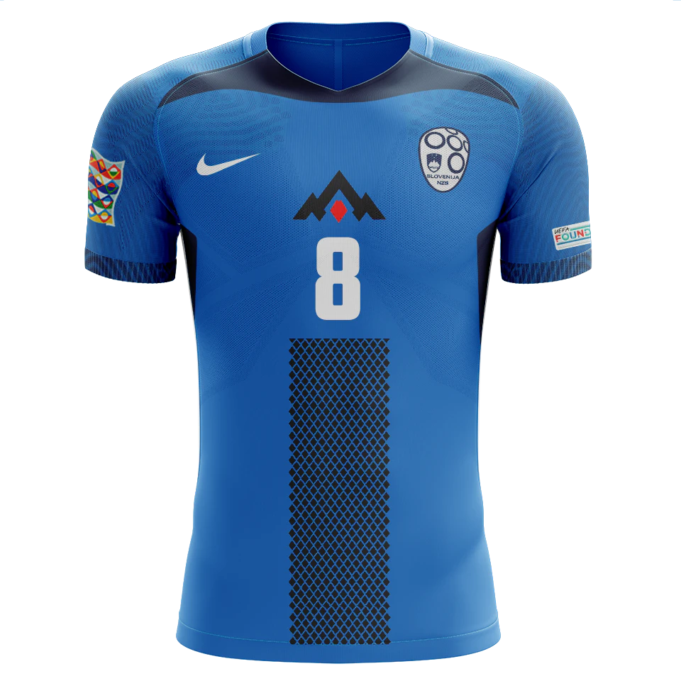 来自Slovenia的Jan Repas球衣