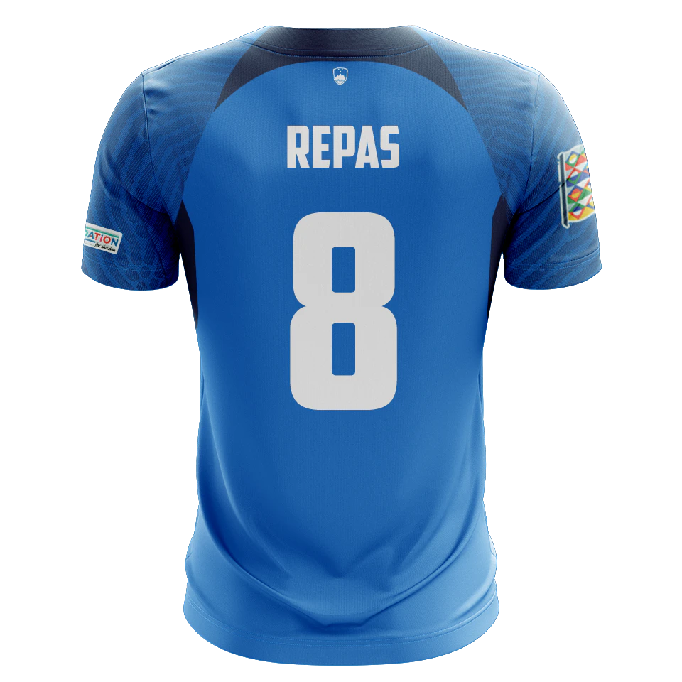 来自Slovenia的Jan Repas球衣