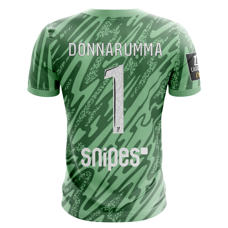 Gianluigi Donnarumma MatchWornShirt