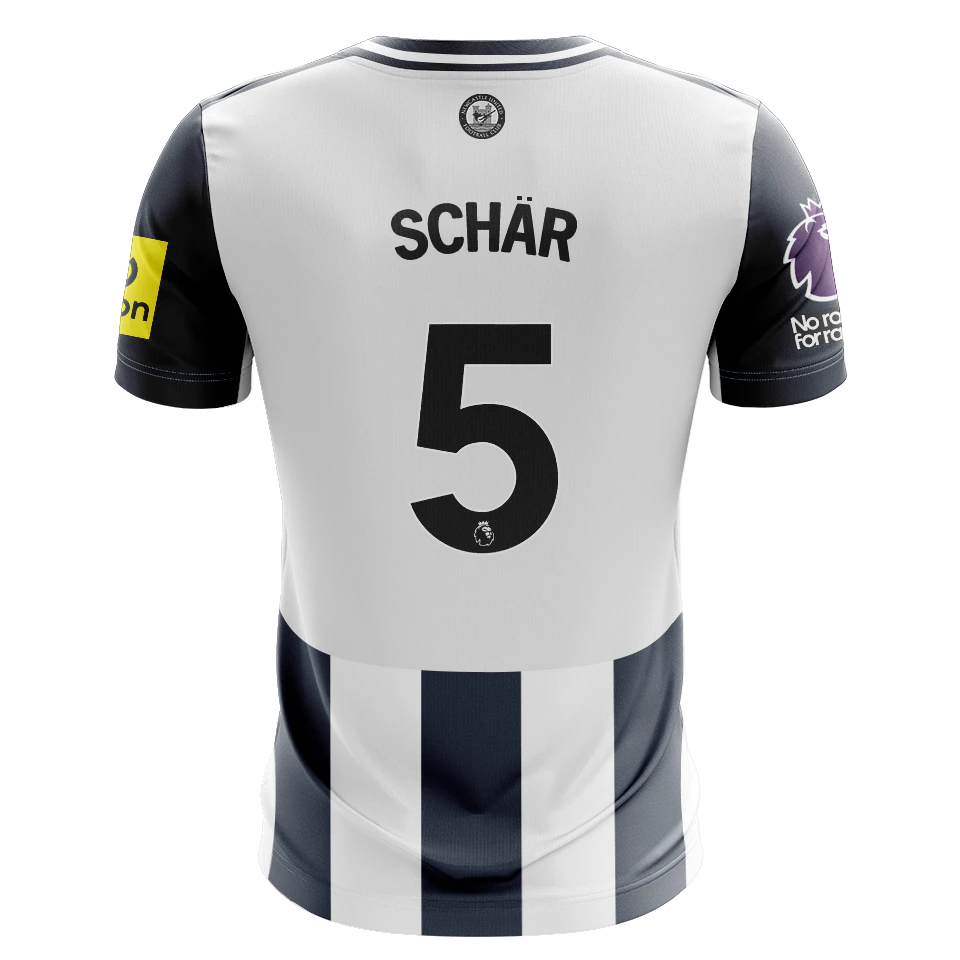 Newcastle United 팀의 Fabian Schär 셔츠