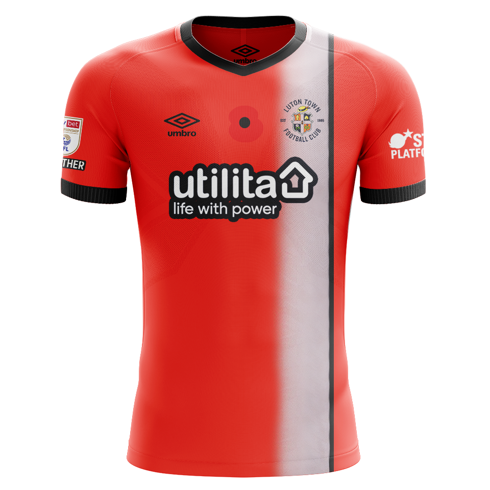 Marvelous Nakamba Luton Town shirt