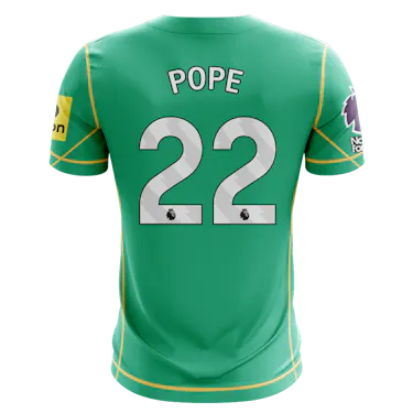 来自Newcastle United的Nick Pope球衣