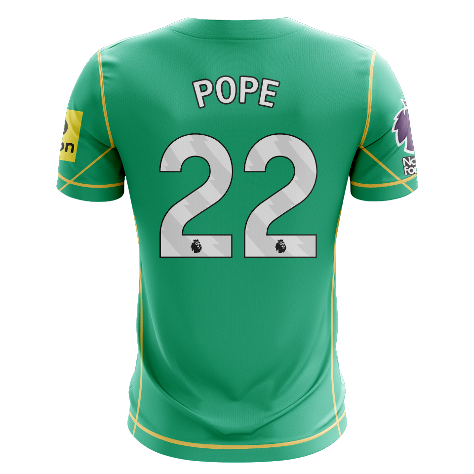 来自Newcastle United的Nick Pope球衣