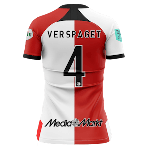 Amber Verspaget Feyenoord Women shirt