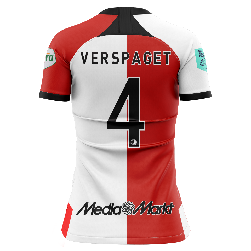 Amber Verspaget Feyenoord Women shirt
