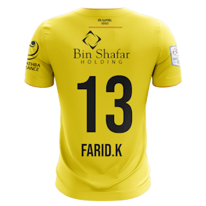 Fares Khalil Al Wasl shirt