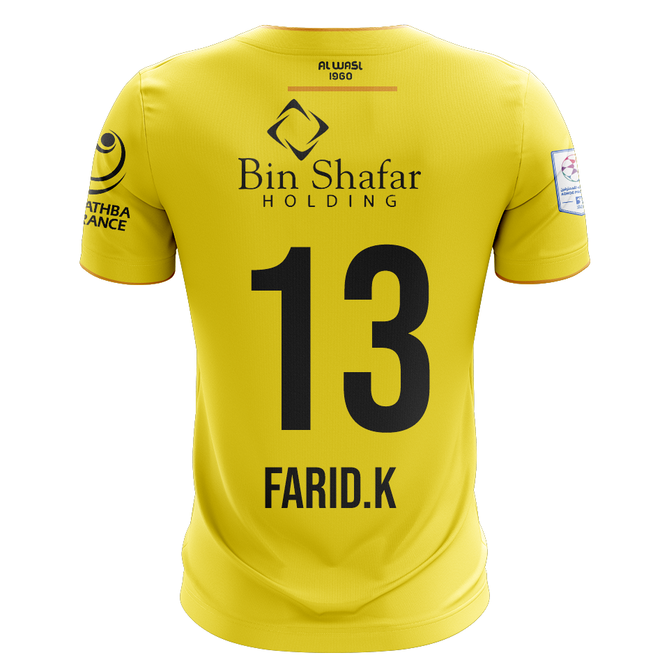 Fares Khalil Al Wasl shirt