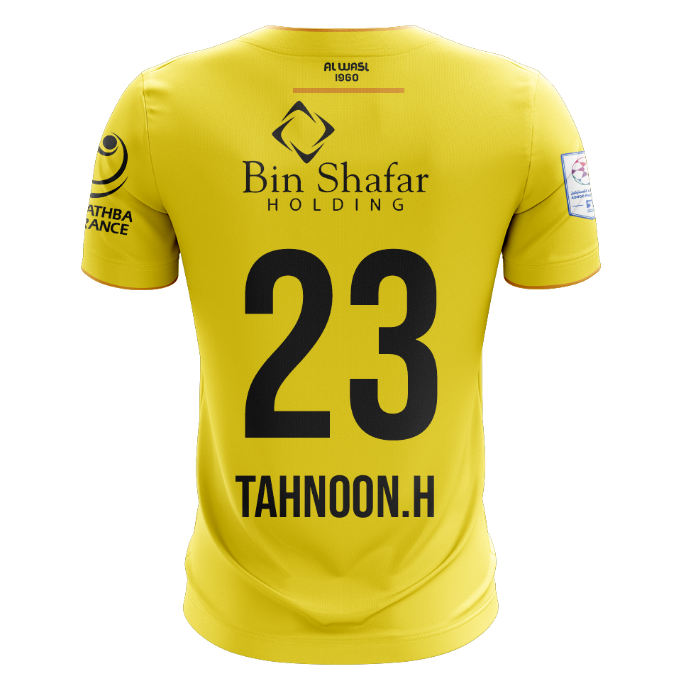 Tahnoon Alzaabi Al Wasl jersey