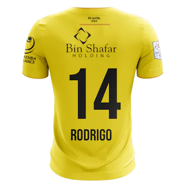来自Al Wasl的Rodrigo Oliveira球衣