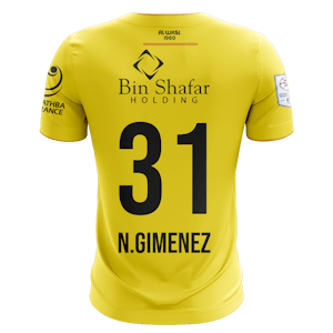 Nicolás Giménez Al Wasl jersey