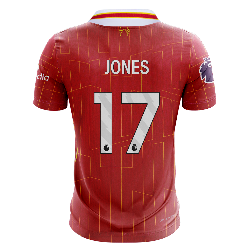 21/22リバプール/カーティス・ジョーンズ直筆サインユニフォーム/証明