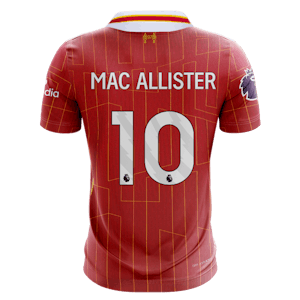 Alexis Mac Allister Liverpool shirt