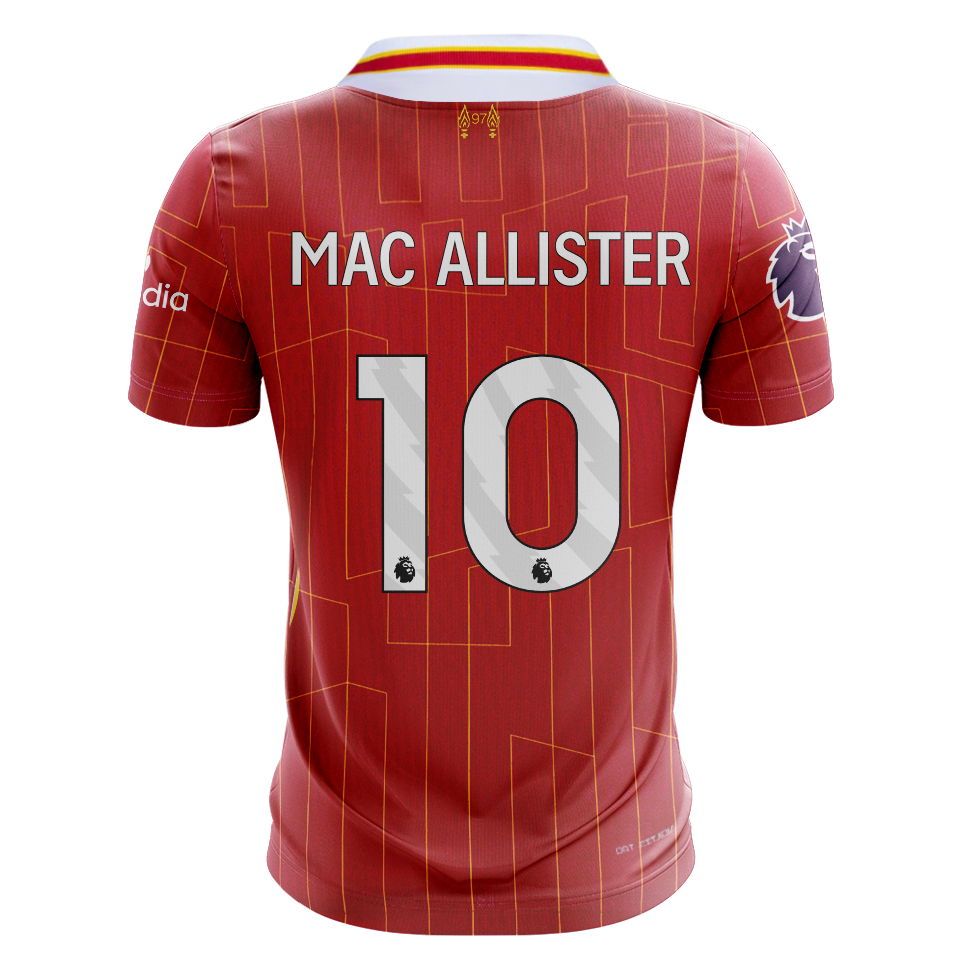Alexis Mac Allister Liverpool shirt
