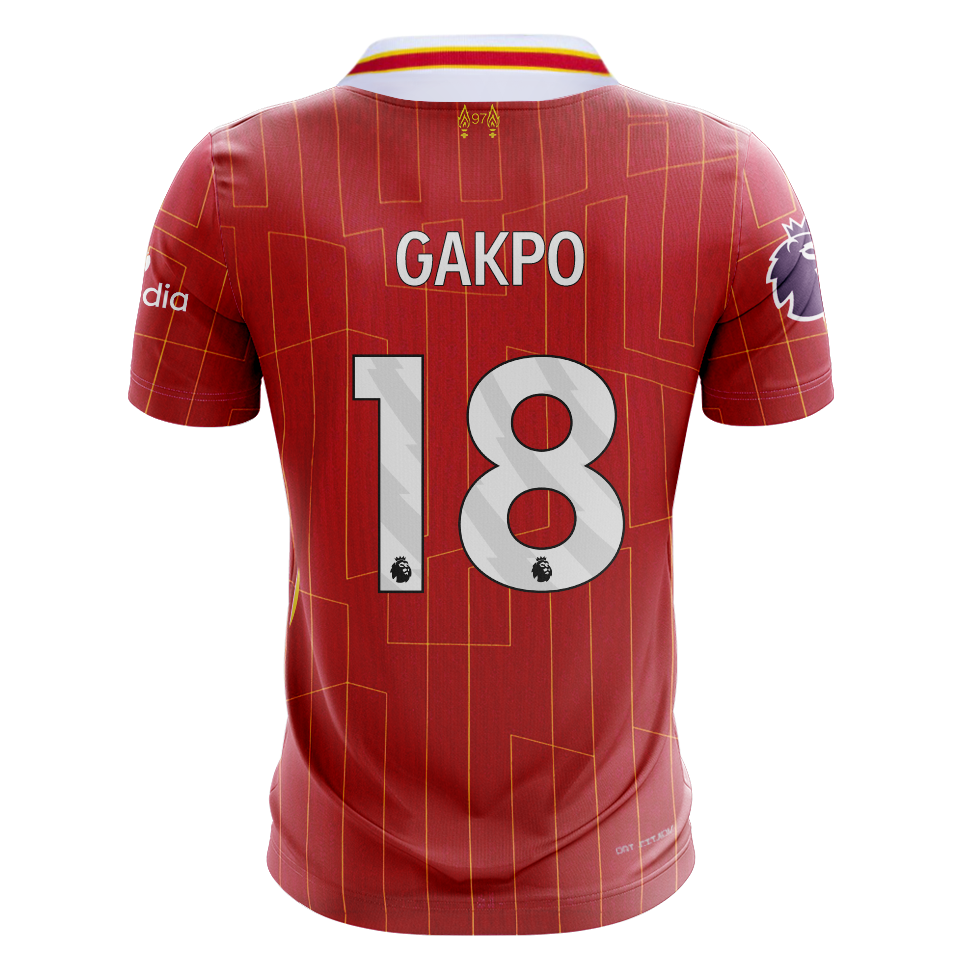 Cody Gakpo Liverpool shirt